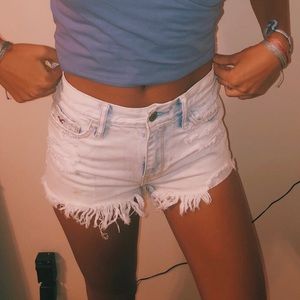 Hollister jean shorts